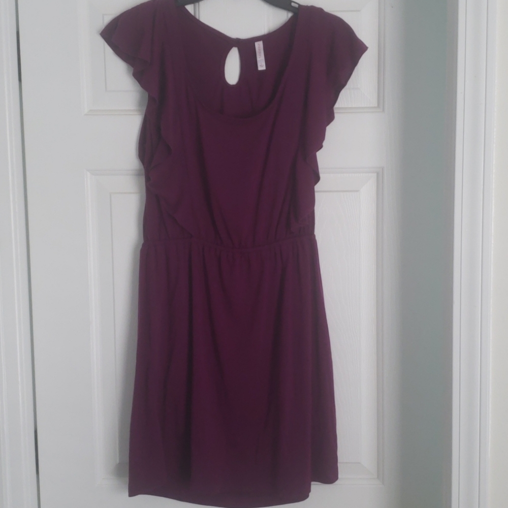 Xhileration L Fushia Dress